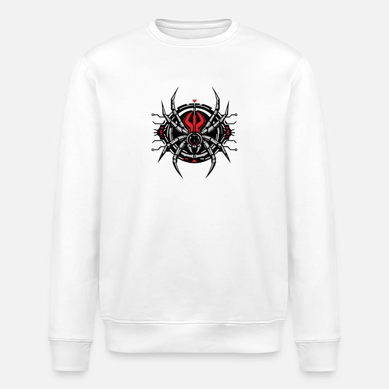 Redback Spider : Édition Tech - Sweat bio ROLLER Stanley/Stella Unisexe - blanc