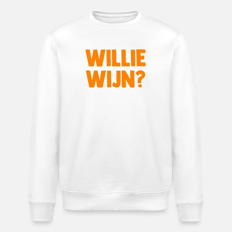 Willie Wijn ? - Pays-Bas Pays-Bas - Sweat bio ROLLER Stanley/Stella Unisexe - blanc
