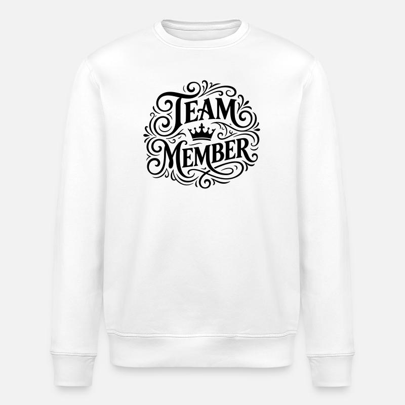 Équipier - Sweat bio ROLLER Stanley/Stella Unisexe - blanc