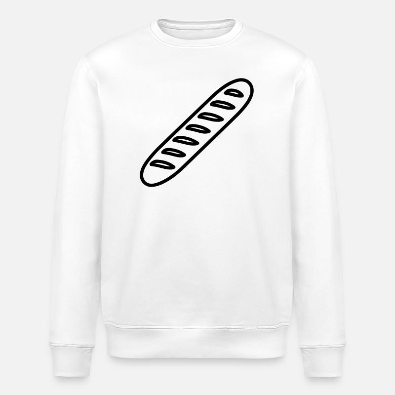wand - Stanley/Stella ROLLER Unisex Organic Sweatshirt - white