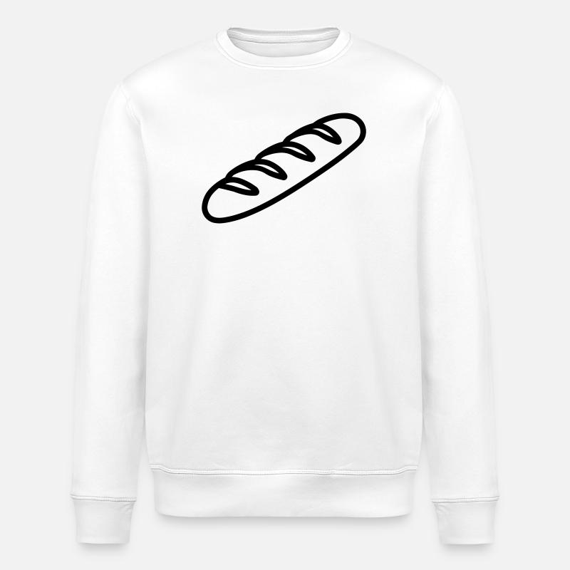 wand - Stanley/Stella ROLLER Unisex Organic Sweatshirt - white