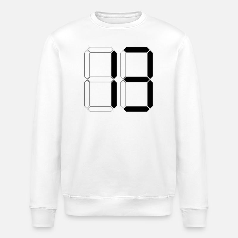 NUMÉRO 13 Treize Cadeaux d’anniversaire numériques - Sweat bio ROLLER Stanley/Stella Unisexe - blanc