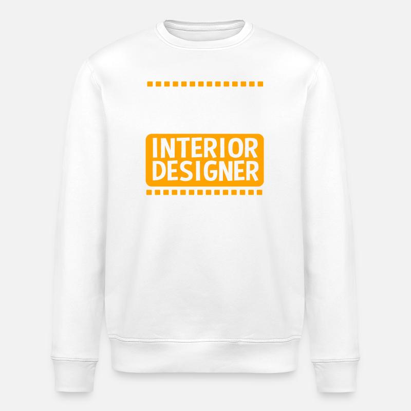 Architecture Architect Interior Designer - Stanley/Stella ROLLER Unisex Organic Sweatshirt - white