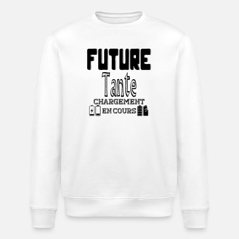 Future Tante Chargement En Cours - Sweat bio ROLLER Stanley/Stella Unisexe - blanc