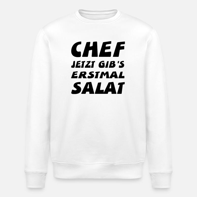 Chef - Stanley/Stella Unisex Bio-Sweatshirt ROLLER - Weiß
