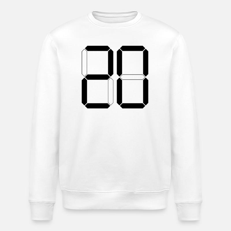 NUMÉRO 20 Vingt Cadeaux d’anniversaire numériques - Sweat bio ROLLER Stanley/Stella Unisexe - blanc
