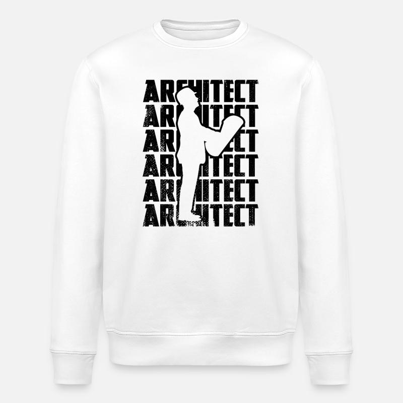 Architekt - Stanley/Stella Unisex Bio-Sweatshirt ROLLER - Weiß