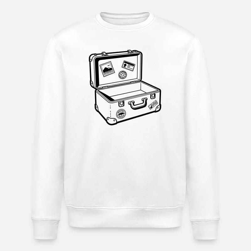 voyager - Sweat bio ROLLER Stanley/Stella Unisexe - blanc