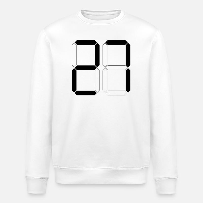 NUMÉRO 27 Vingt-sept Cadeaux Numériques - Sweat bio ROLLER Stanley/Stella Unisexe - blanc