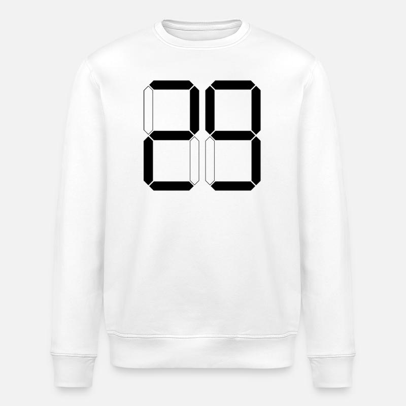 NUMMER 29 Neunundzwanzig Geschenk Digital - Stanley/Stella Unisex Bio-Sweatshirt ROLLER - Weiß
