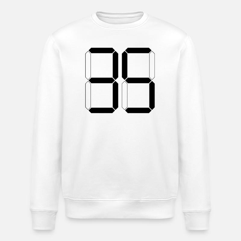 NUMÉRO 35 Trente-cinq Cadeaux Numériques - Sweat bio ROLLER Stanley/Stella Unisexe - blanc