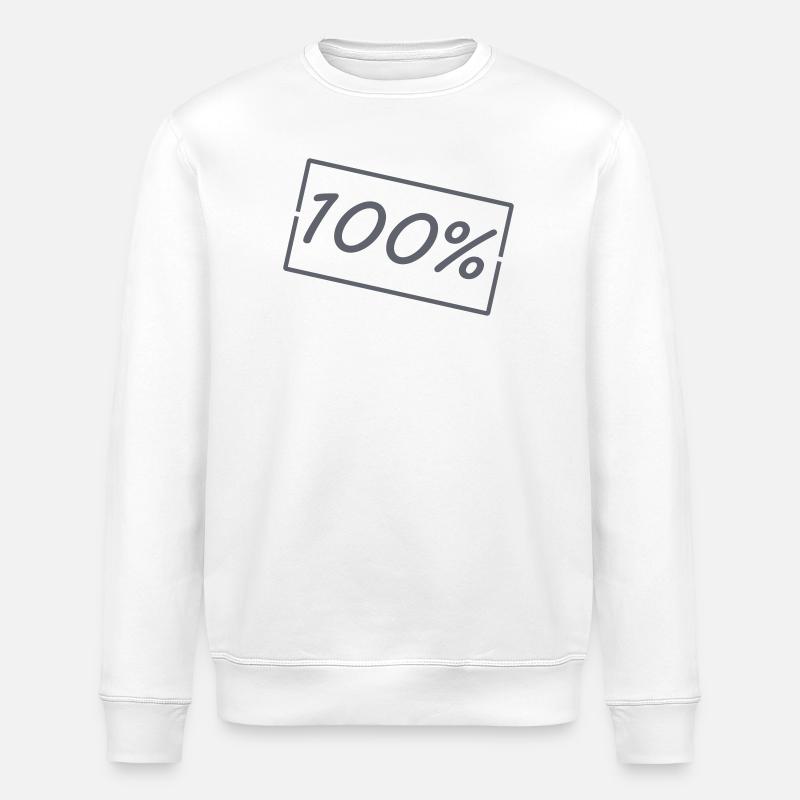 100- - Sweat bio ROLLER Stanley/Stella Unisexe - blanc