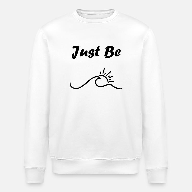 Just pray - Stanley/Stella ROLLER Unisex Organic Sweatshirt - white
