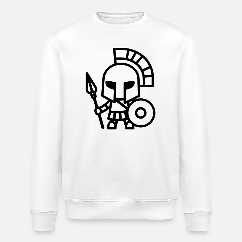 Spartan - Stanley/Stella ROLLER Unisex Organic Sweatshirt - white