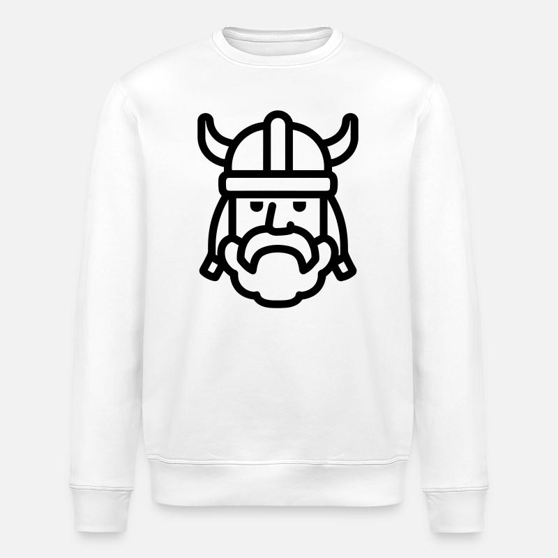 Viking - Stanley/Stella ROLLER Unisex Organic Sweatshirt - white