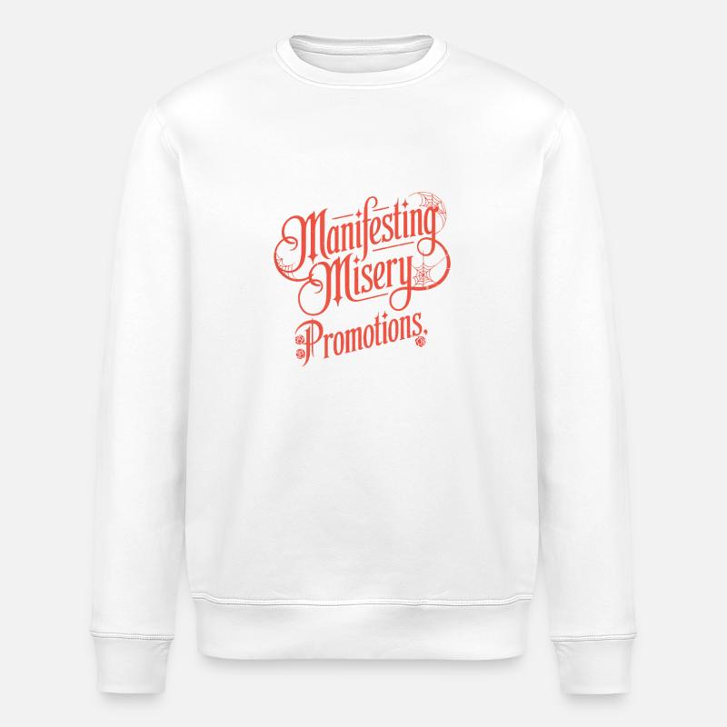 Manifester la misère et les promotions - Sweat bio ROLLER Stanley/Stella Unisexe - blanc