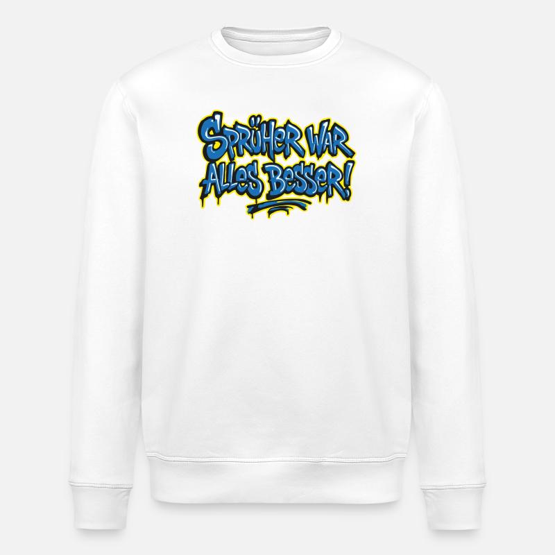 Sprayer was all better! 2 - Stanley/Stella ROLLER Unisex Organic Sweatshirt - white