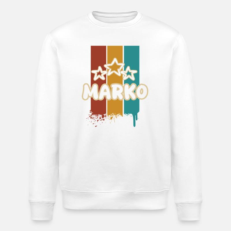 Marko - Stanley/Stella Unisex Bio-Sweatshirt ROLLER - Weiß