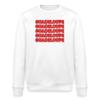 Guadeloupe - Stanley/Stella Unisex Bio-Sweatshirt ROLLER - Weiß - Vorne - Nik (191cm)