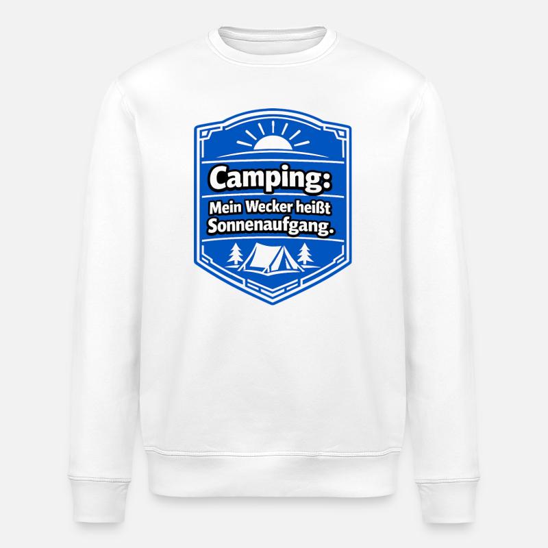 Camper - Stanley/Stella ROLLER Unisex Organic Sweatshirt - white