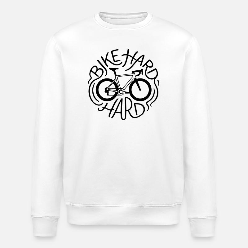 cycling - Stanley/Stella ROLLER Unisex Organic Sweatshirt - white