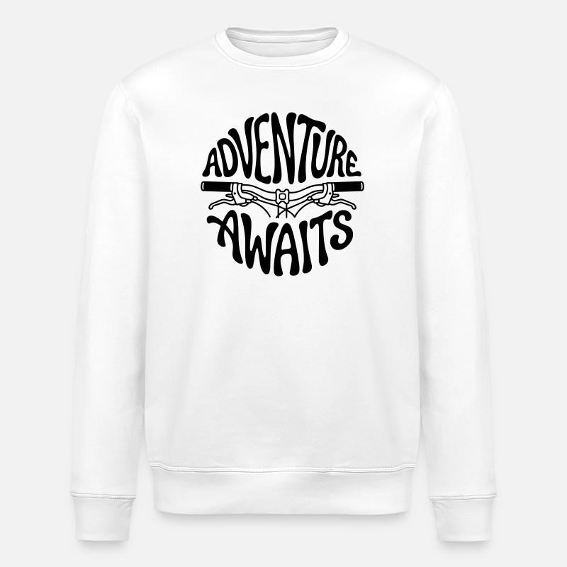 Fahrrad - Stanley/Stella Unisex Bio-Sweatshirt ROLLER - Weiß
