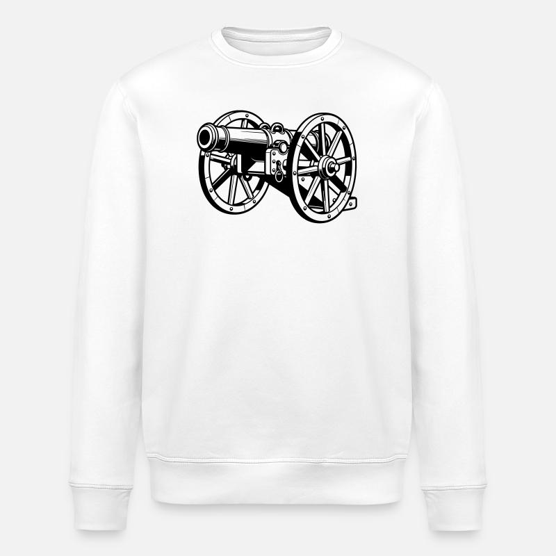 Cannon - Stanley/Stella ROLLER Unisex Organic Sweatshirt - white