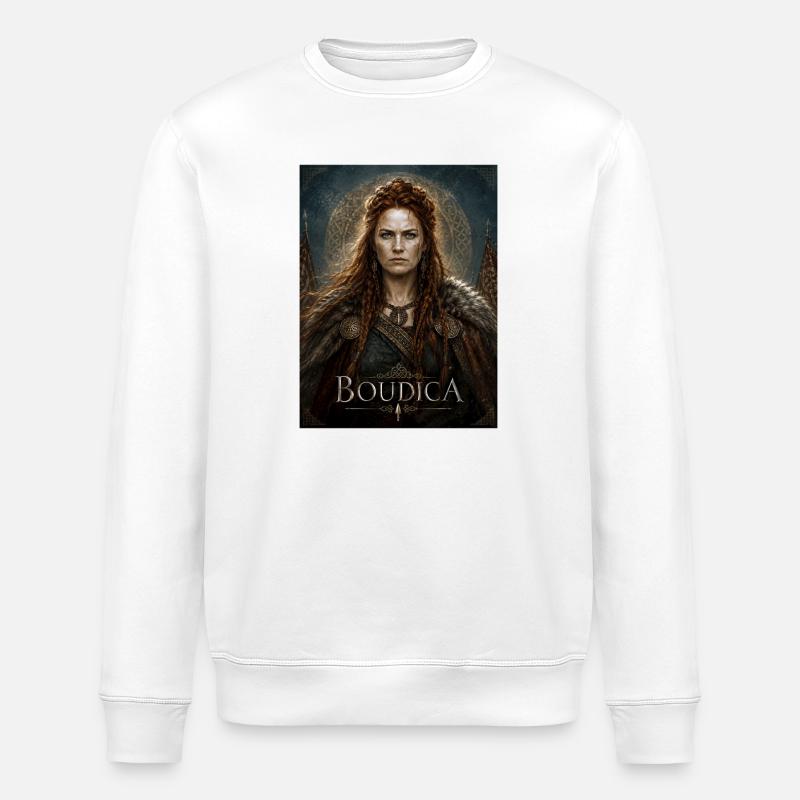 Boudicca/Boudica Portrait - Sweat bio ROLLER Stanley/Stella Unisexe - blanc