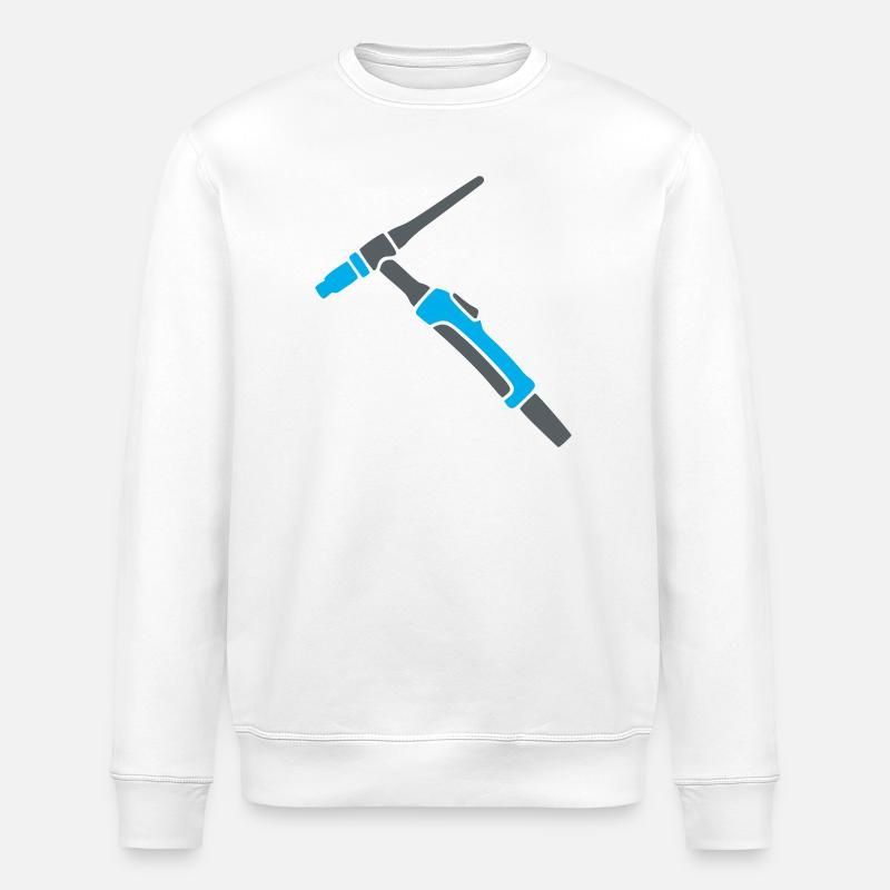 TIG Torch Welding Machine Professional - Stanley/Stella ROLLER Unisex Organic Sweatshirt - white