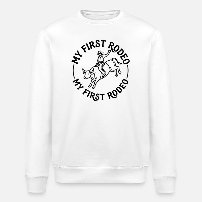 Rodeo - Stanley/Stella ROLLER Unisex Organic Sweatshirt - white