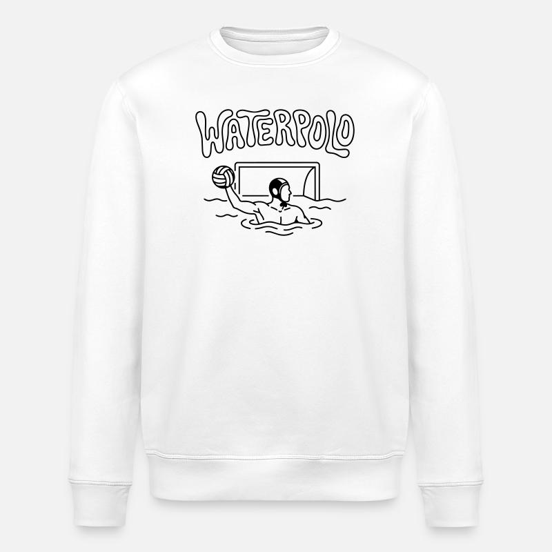 Wasserball - Stanley/Stella Unisex Bio-Sweatshirt ROLLER - Weiß