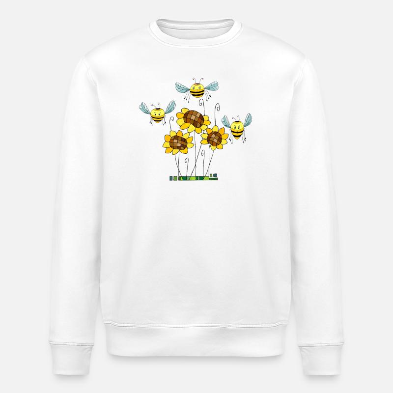Insectes - Sweat bio ROLLER Stanley/Stella Unisexe - blanc