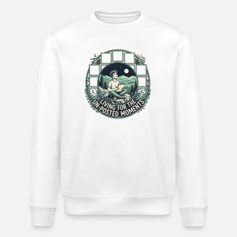 Non publié - Sweat bio ROLLER Stanley/Stella Unisexe - blanc