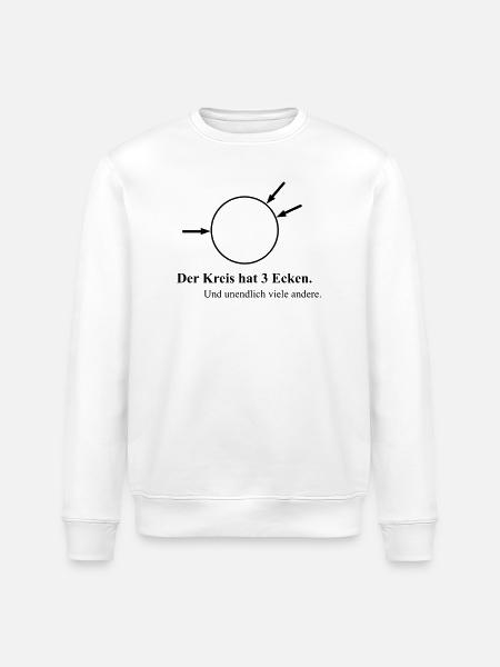 Drei Ecken - Stanley/Stella Unisex Bio-Sweatshirt ROLLER - Weiß