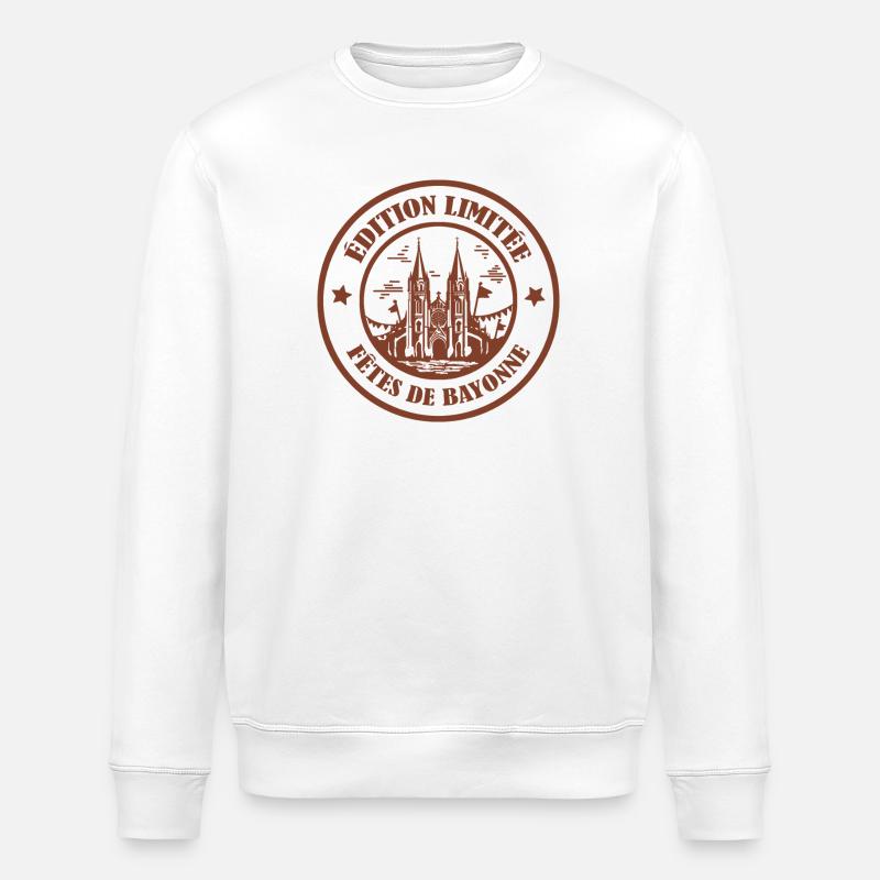 feria Bayonne - Sweat bio ROLLER Stanley/Stella Unisexe - blanc