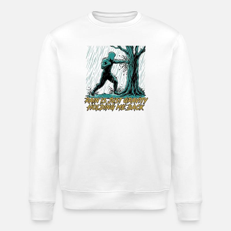 Kung Fu Martial Arts - Stanley/Stella ROLLER Unisex Organic Sweatshirt - white