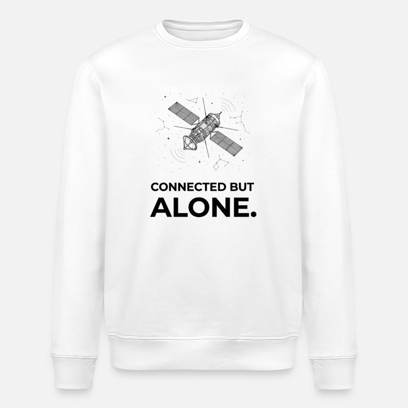 Leben In Der Großstadt - Stanley/Stella Unisex Bio-Sweatshirt ROLLER - Weiß
