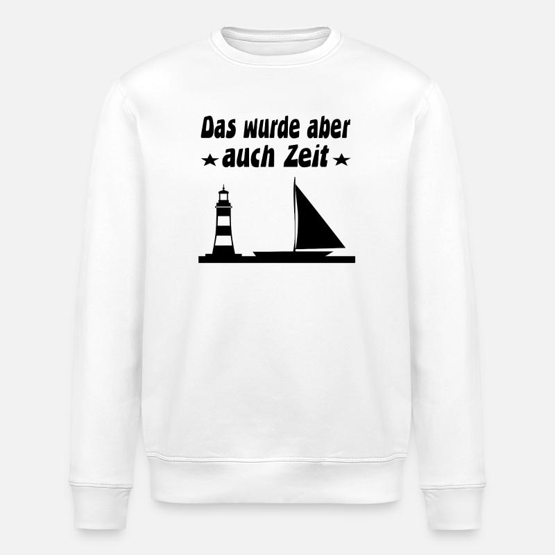 Segeln - Stanley/Stella Unisex Bio-Sweatshirt ROLLER - Weiß
