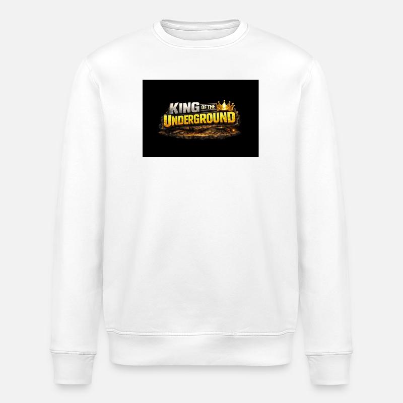 König - Stanley/Stella Unisex Bio-Sweatshirt ROLLER - Weiß