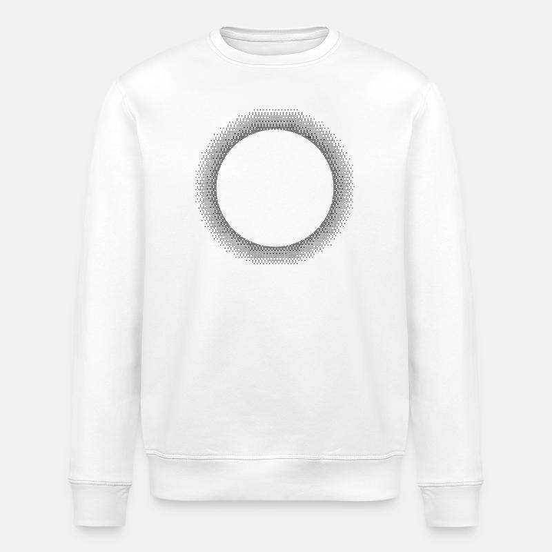Sun Burst Design T-Shirt - Stanley/Stella Unisex Bio-Sweatshirt ROLLER - Weiß
