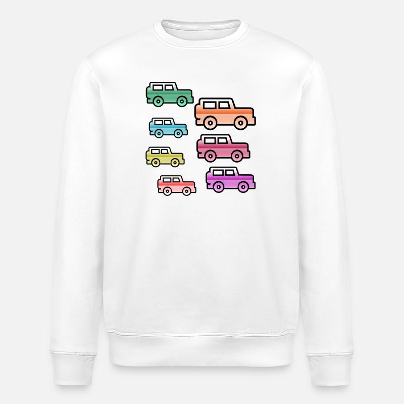 automobiles - Stanley/Stella ROLLER Unisex Organic Sweatshirt - white