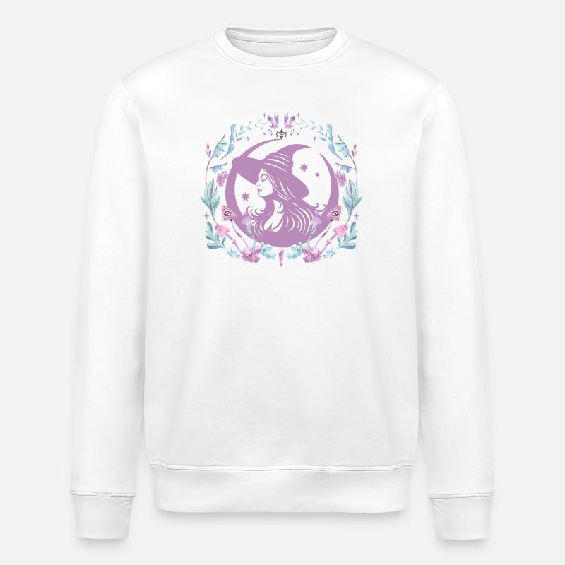 Hueterin_des_Waldes - Stanley/Stella Unisex Bio-Sweatshirt ROLLER - Weiß