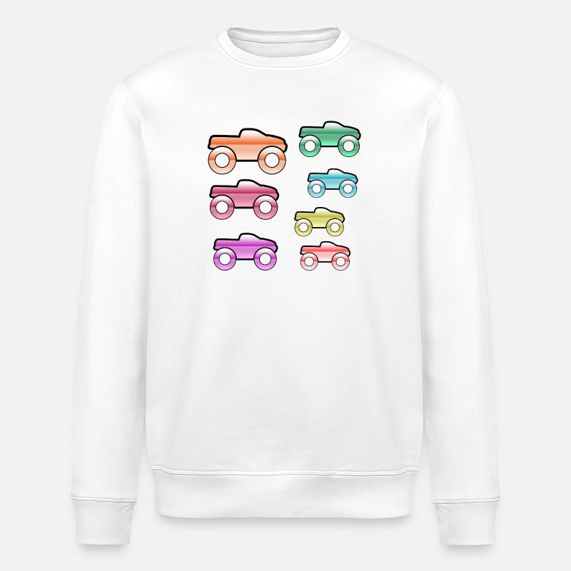 Autos - Stanley/Stella Unisex Bio-Sweatshirt ROLLER - Weiß