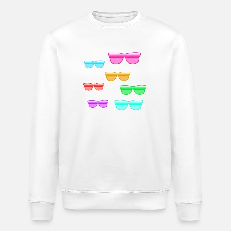 Sunglasses - Stanley/Stella ROLLER Unisex Organic Sweatshirt - white