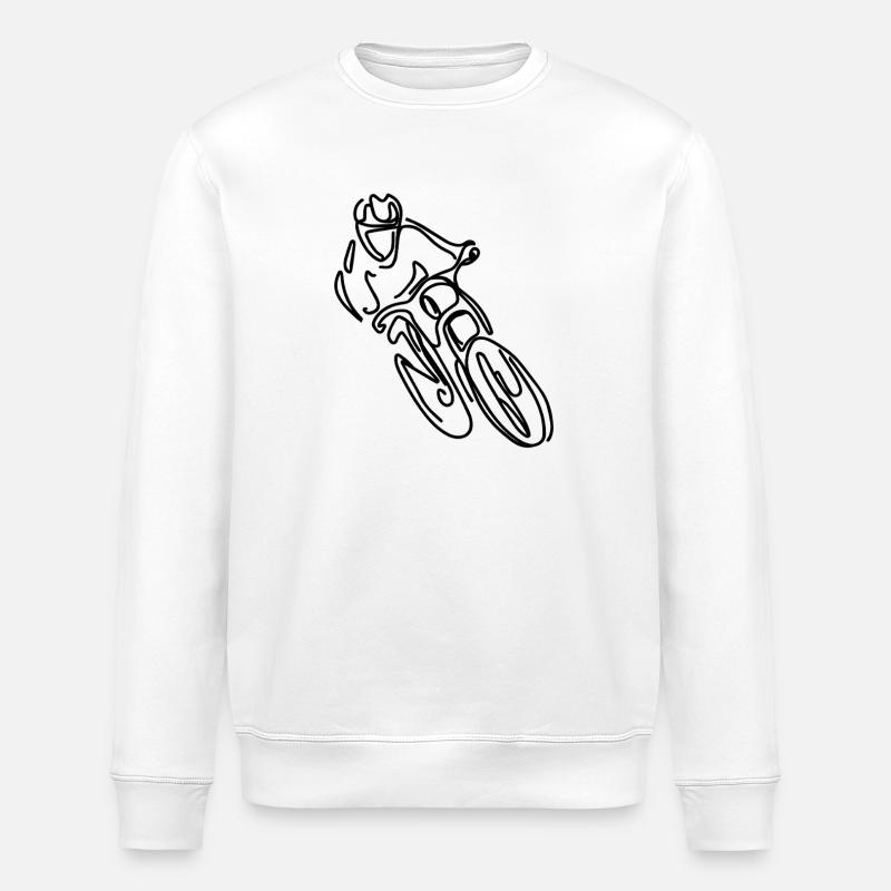 VTT Descente - Sweat bio ROLLER Stanley/Stella Unisexe - blanc