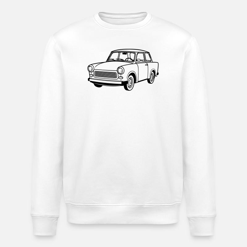Trabi 601 Coupé - Stanley/Stella ROLLER Unisex Organic Sweatshirt - white