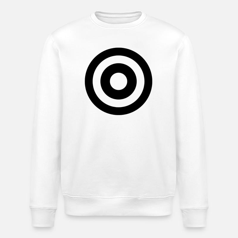 Schwarzes Ziel - Stanley/Stella Unisex Bio-Sweatshirt ROLLER - Weiß