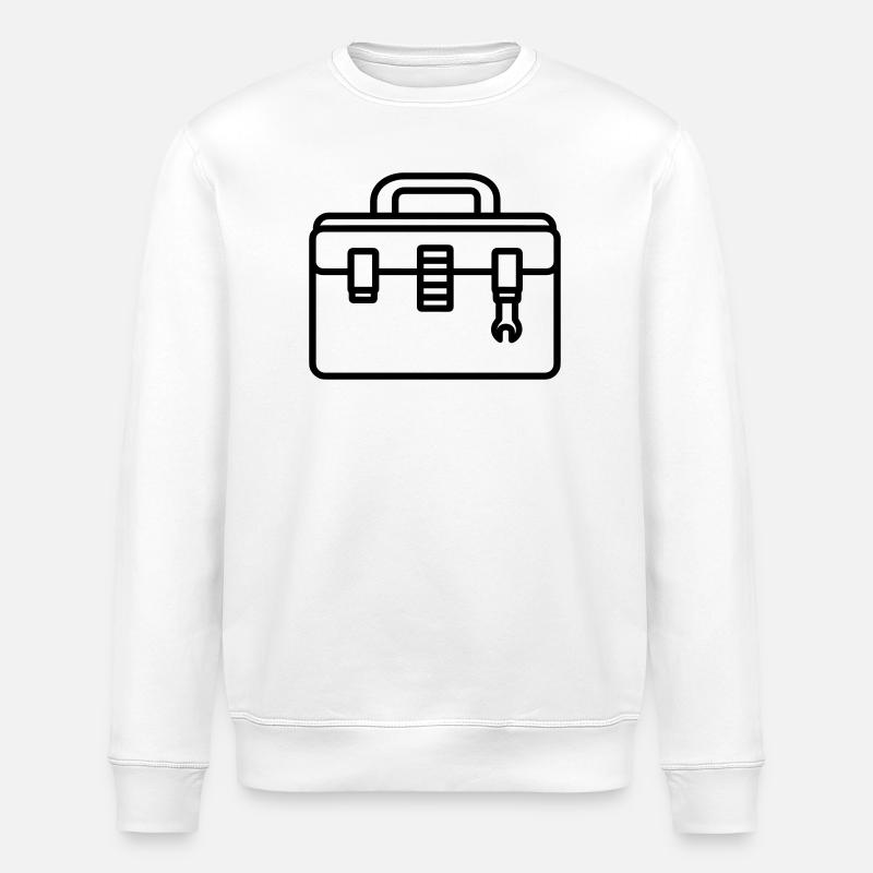 boîte à outils - Sweat bio ROLLER Stanley/Stella Unisexe - blanc