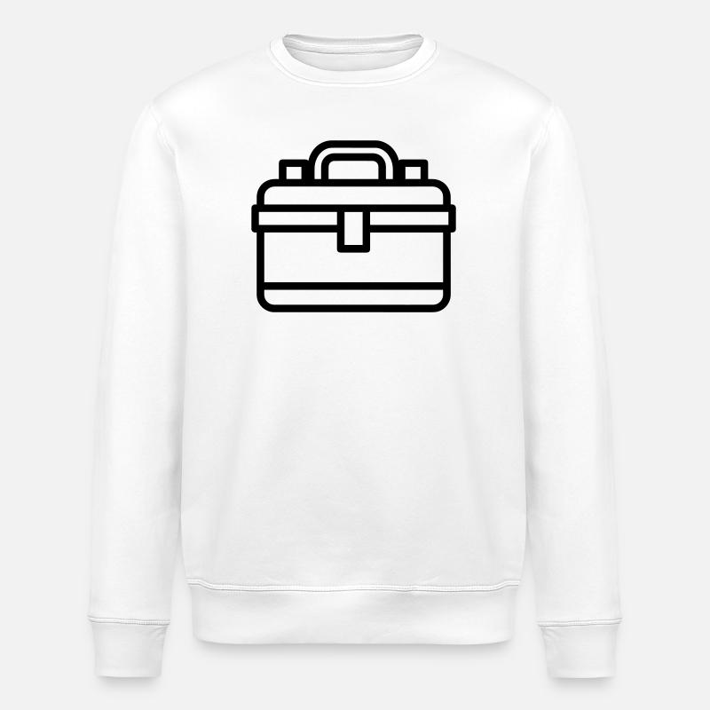 boîte à outils - Sweat bio ROLLER Stanley/Stella Unisexe - blanc