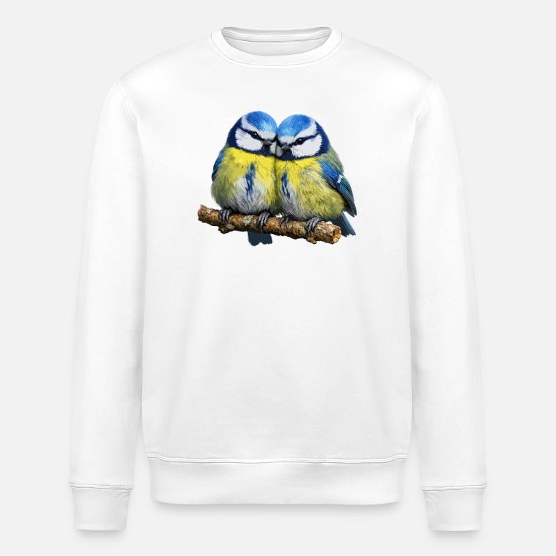 Two Blue - Stanley/Stella ROLLER Unisex Organic Sweatshirt - white